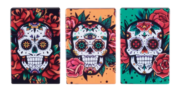 Zigarettenbox 85mm "Champ Skull"